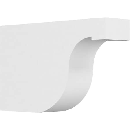 Ekena Millwork Standard Del Monte Architectural Grade PVC Rafter Tail, 4"W X 10"H X 16"L RFTP04X10X16DEL